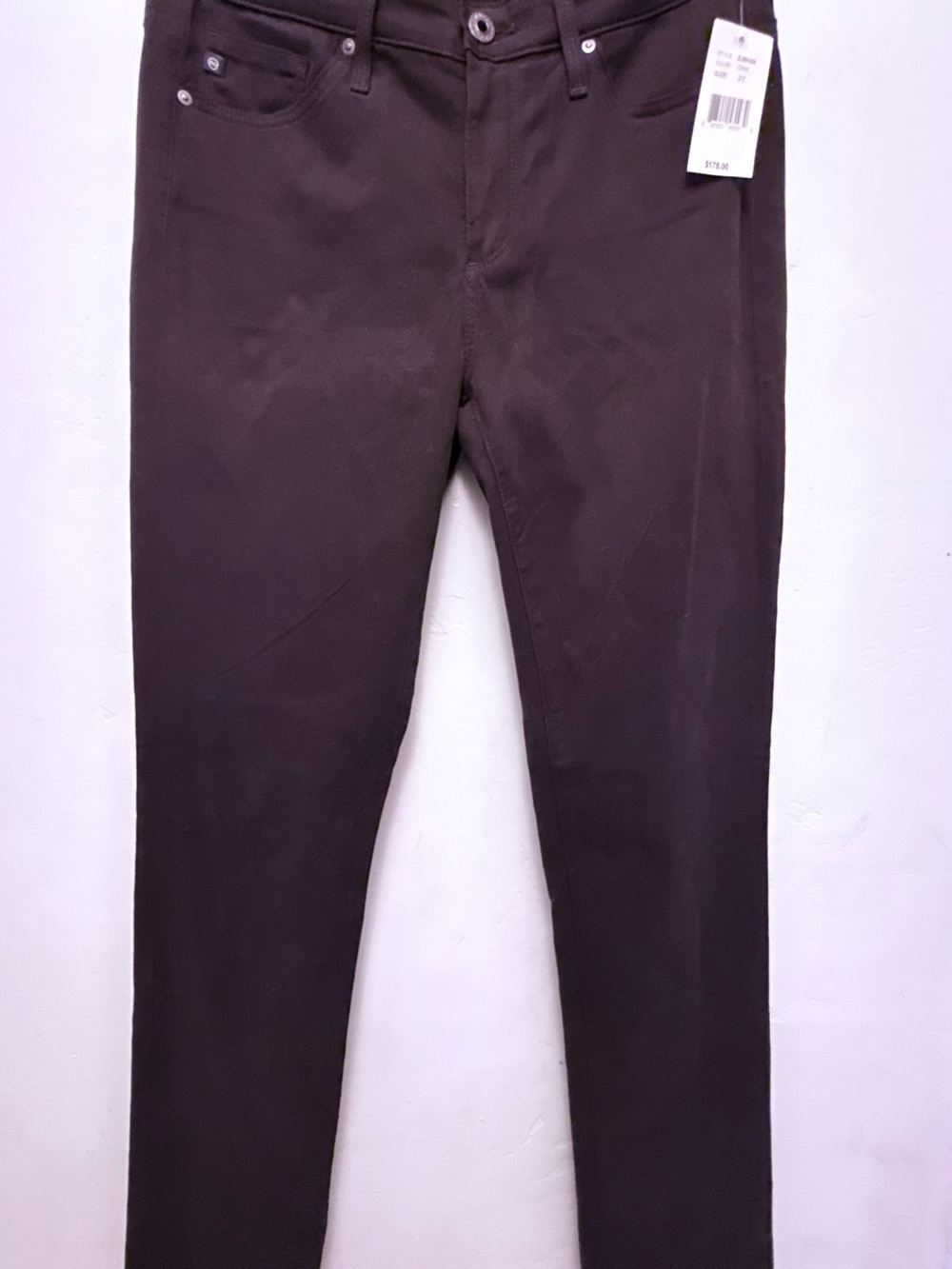 Ag Adriano Goldschmied Women's Skinny Pants - Dark Brown